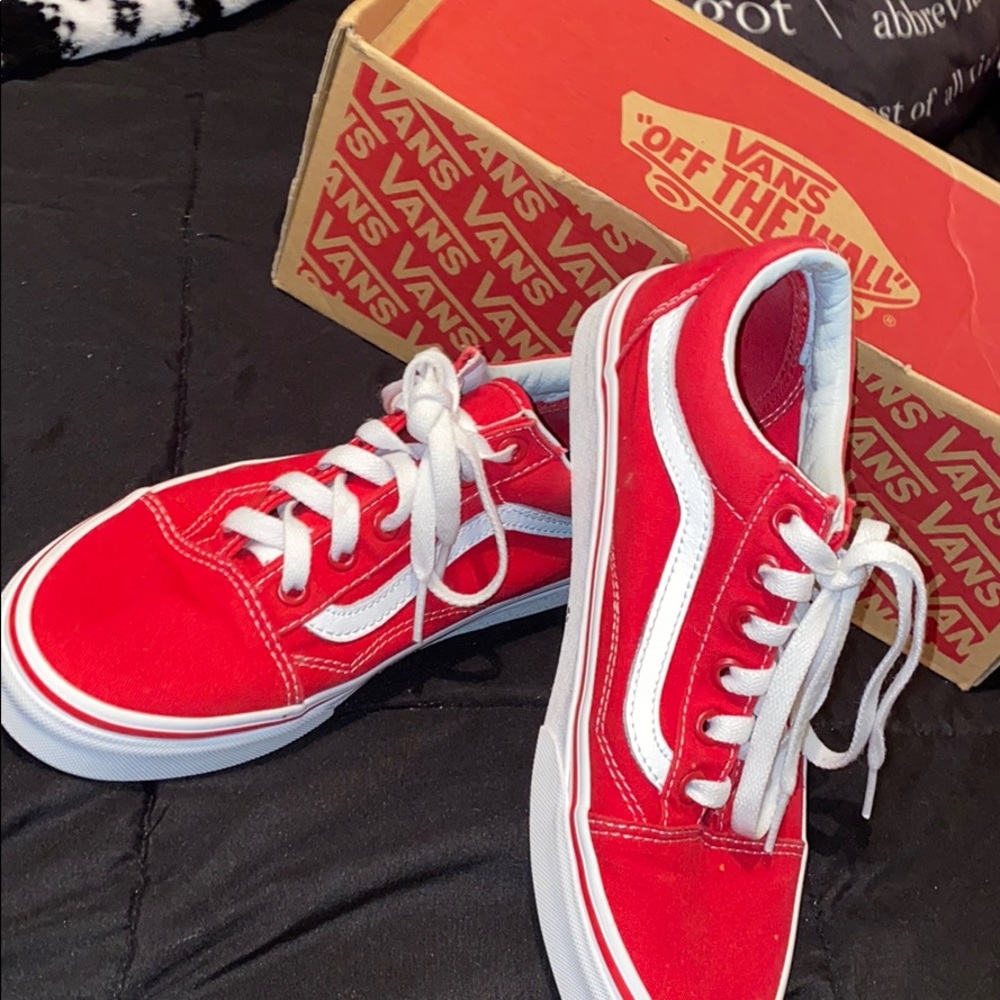 Red Vans